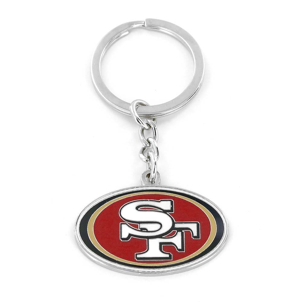 San Francisco 49ers Logo Keychain With Detachable Ring - ToylandEU