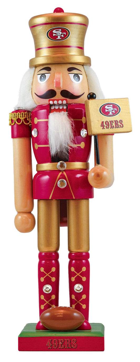 San Francisco 49ers Nutcracker Collectible 12 Inch Tall - ToylandEU