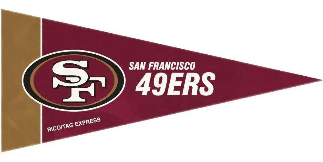  San Francisco 49ers Pennant Set Mini 8 Piece -  ToylandEU™