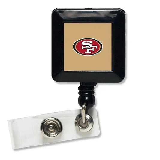  San Francisco 49ers Retractable Badge Holder Square Clip -  ToylandEU™