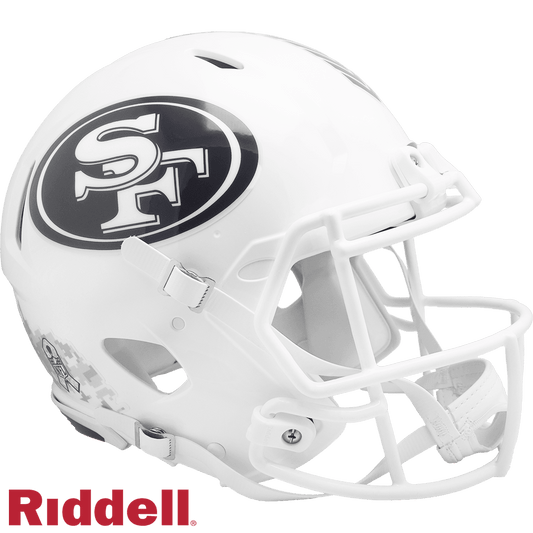 San Francisco 49ers Riddell Helmet Salute To Service - ToylandEU