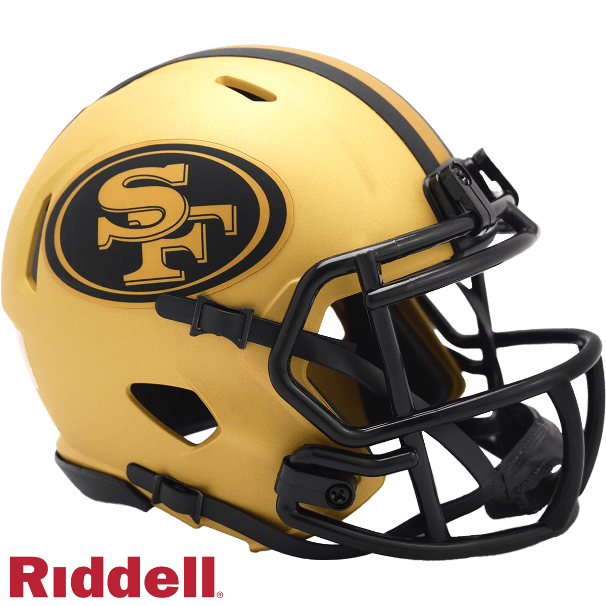 San Francisco 49ers Riddell Replica Mini Speed Rave Helmet - ToylandEU