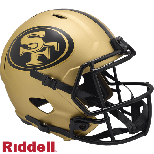 San Francisco 49ers Riddell Replica Speed Style Helmet Rave - ToylandEU