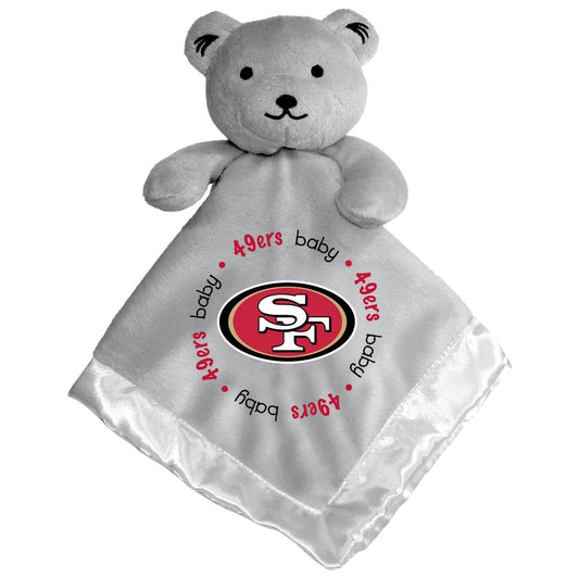 San Francisco 49ers Security Plush Bear Gray Satin Lining - ToylandEU