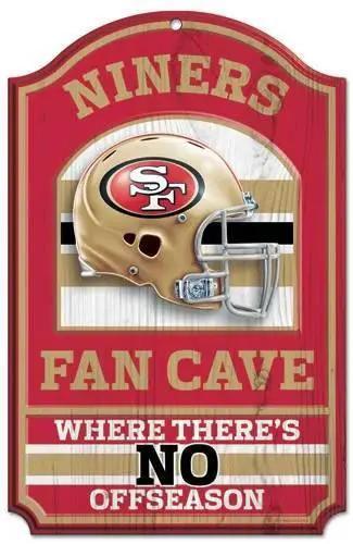 San Francisco 49ers Sign 11x17 Wood Fan Cave Design -  ToylandEU™