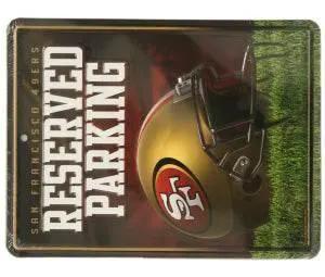  San Francisco 49ers Sign Metal Parking -  ToylandEU™