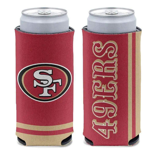 San Francisco 49ers Slim Can Cooler Foam Insulated USA Made - ToylandEU