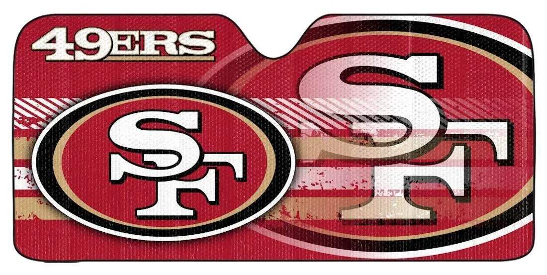  San Francisco 49ers Sun Shade 59x27 Reflective UV Block -  ToylandEU™