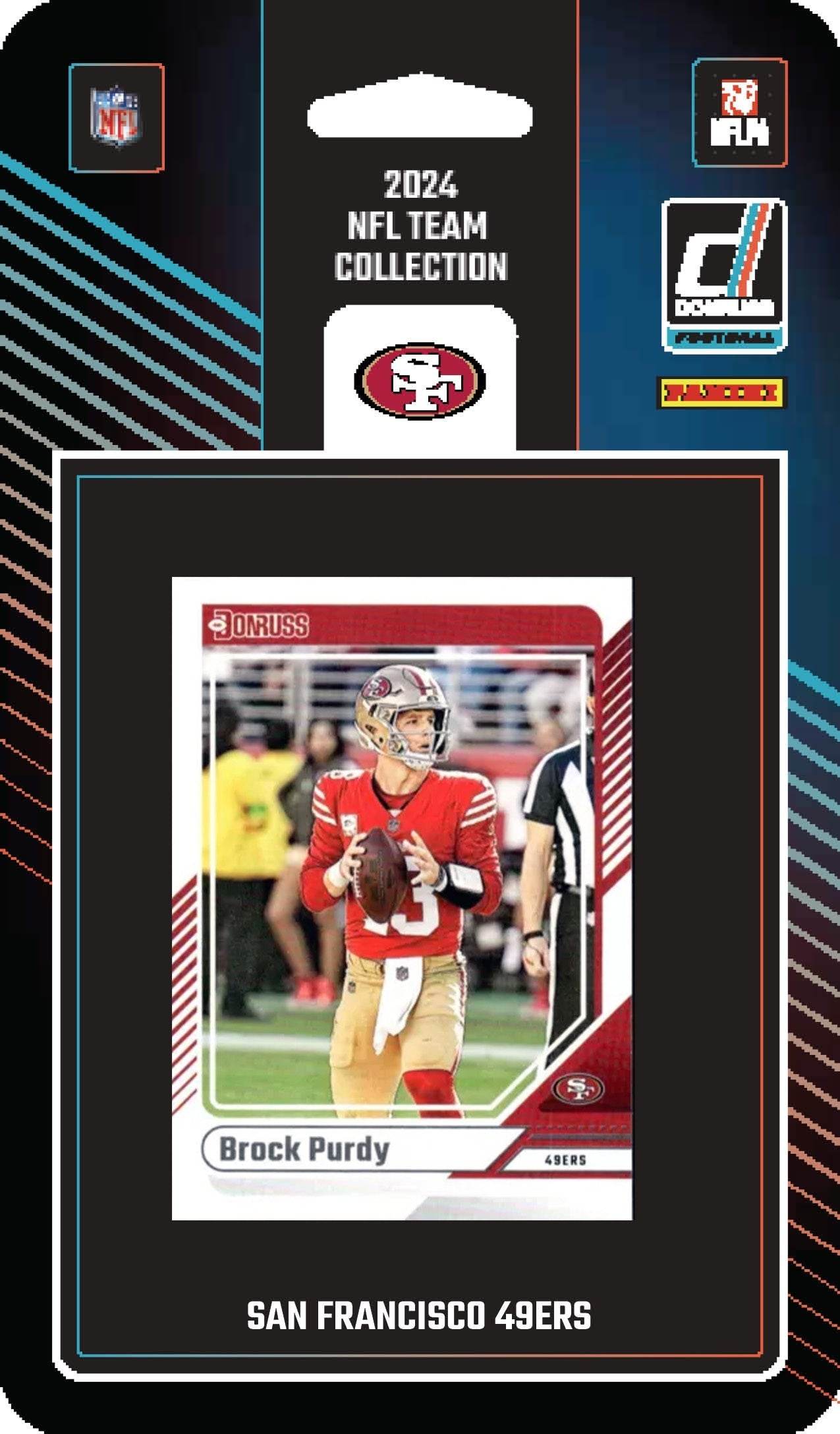 San Francisco 49ers Team Set 2024 Donruss Card Collection - ToylandEU