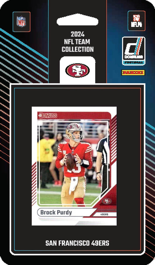 San Francisco 49ers Team Set 2024 Donruss Card Collection - ToylandEU