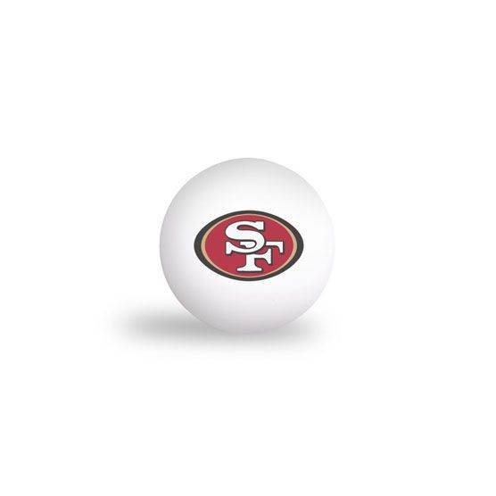 San Francisco 49ers Themed Ping Pong Balls Set of 6 - ToylandEU
