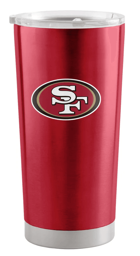San Francisco 49ers Travel Tumbler 20oz Stainless Steel - ToylandEU