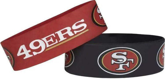  San Francisco 49ers Wide Alternate Bracelets 2 Pack -  ToylandEU™