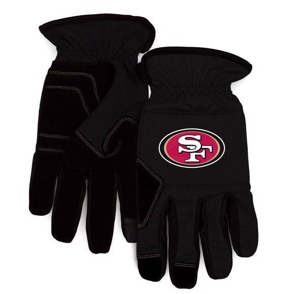 San Francisco 49ers Work Glove Padded Durable Grip Pro - ToylandEU