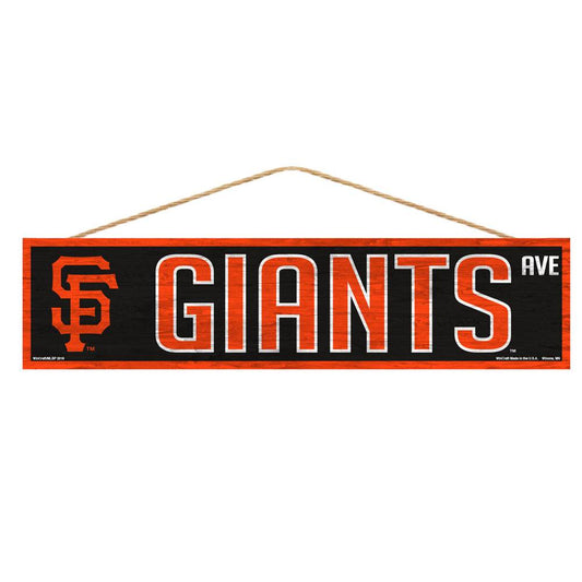 San Francisco Giants 4x17 Wood Sign Avenue Design Wincraft - ToylandEU