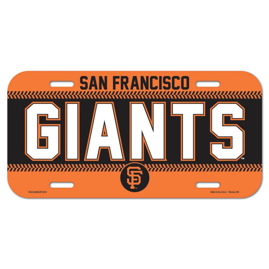 San Francisco Giants 6x12 License Plate Officially Licensed - ToylandEU