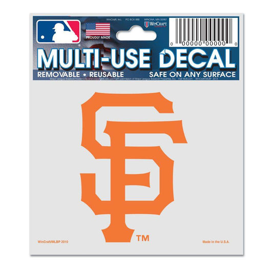 San Francisco Giants Decal 3x4 Outdoor Vinyl Multi Use - ToylandEU
