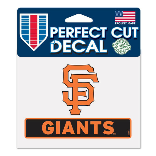 San Francisco Giants Decal 4.5x5.75 Perfect Cut Color - ToylandEU