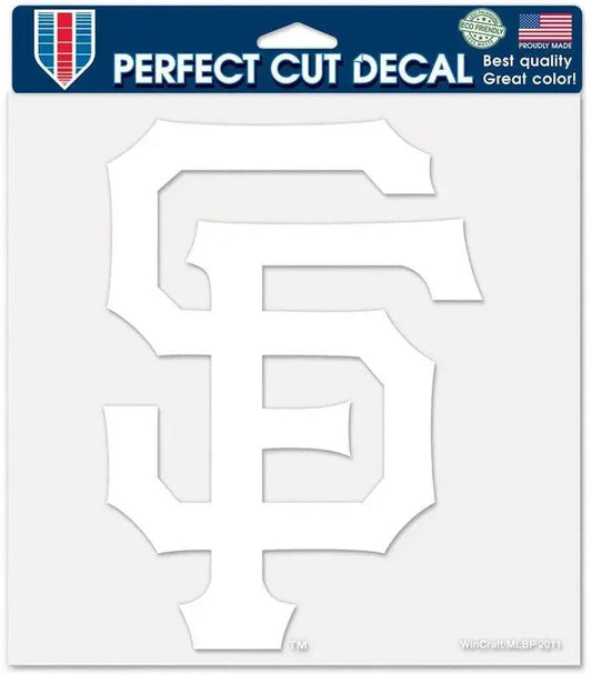  San Francisco Giants Decal 8x8 Die Cut White -  ToylandEU™