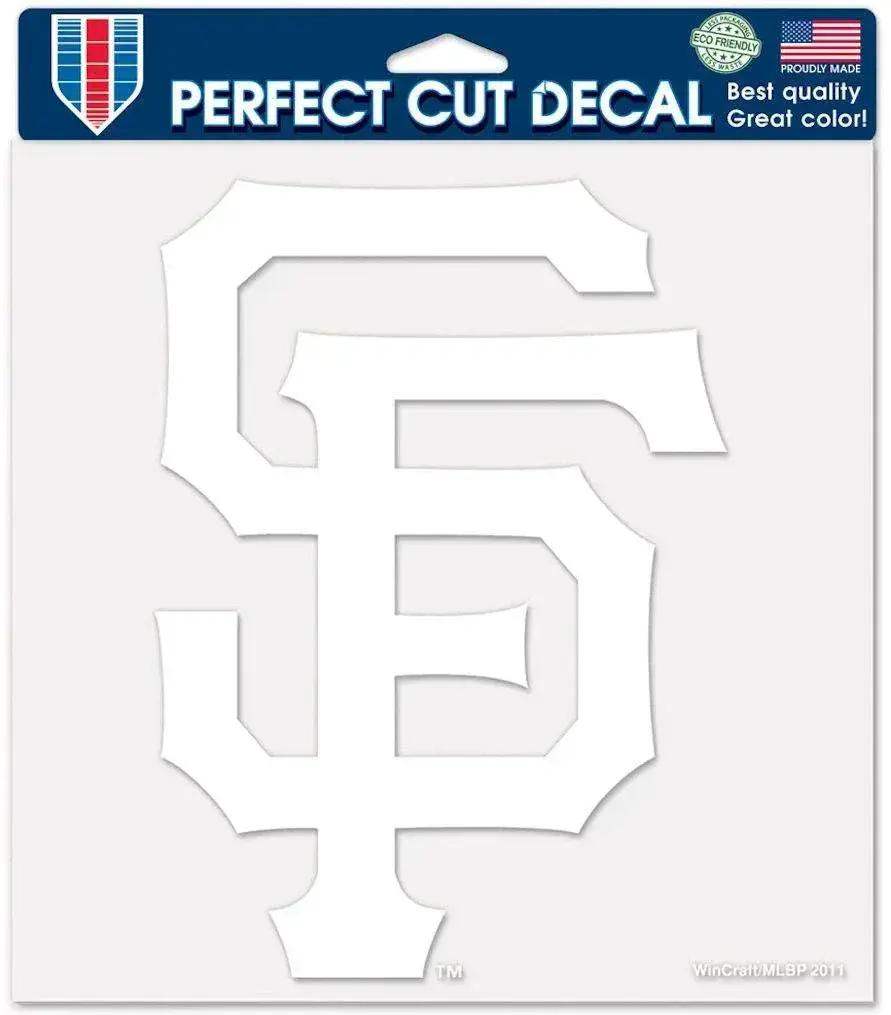  San Francisco Giants Decal 8x8 Die Cut White -  ToylandEU™