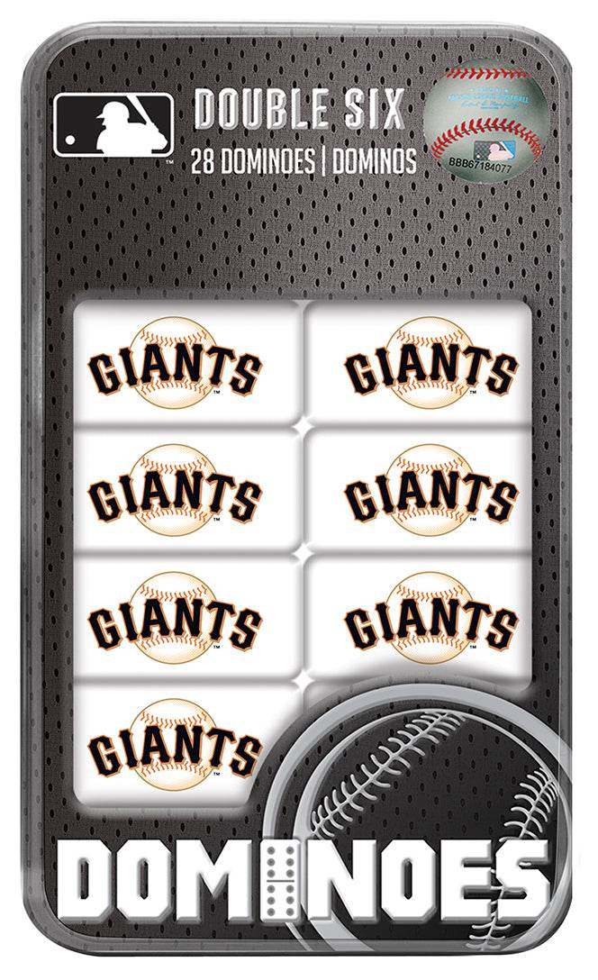 San Francisco Giants Dominoes Set With Collectible Tin Box - ToylandEU