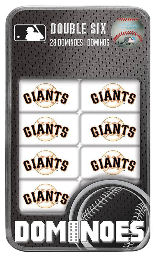 San Francisco Giants Dominoes Set With Collectible Tin Box - ToylandEU