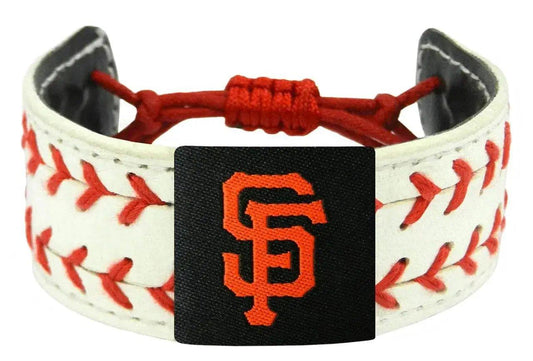  San Francisco Giants Leather Bracelet Two Seamer Co -  ToylandEU™