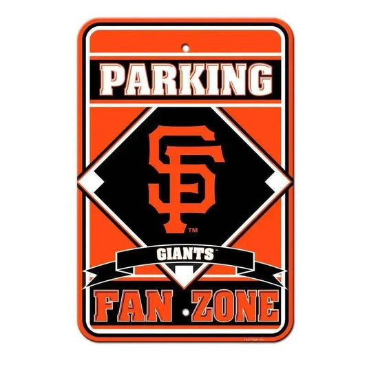  San Francisco Giants Parking Sign 12x18 Plastic Fan Zone CO -  ToylandEU™