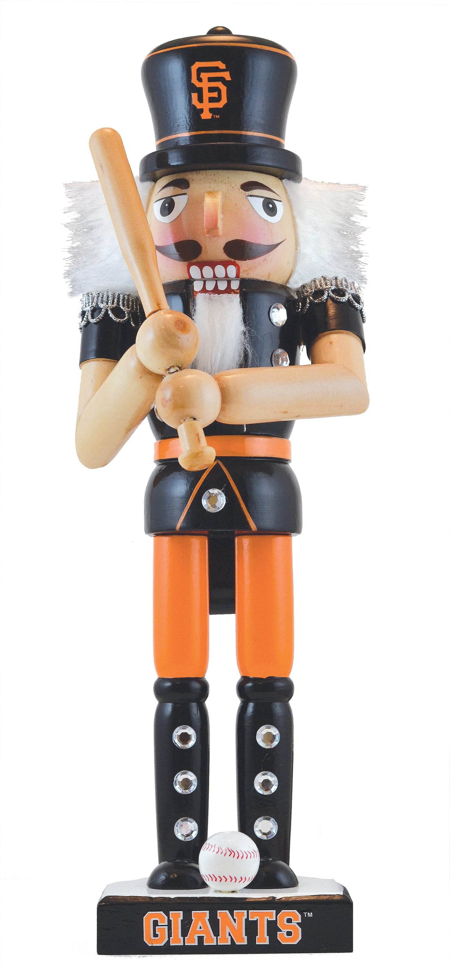 San Francisco Giants Solid Wood Nutcracker Handcrafted - ToylandEU