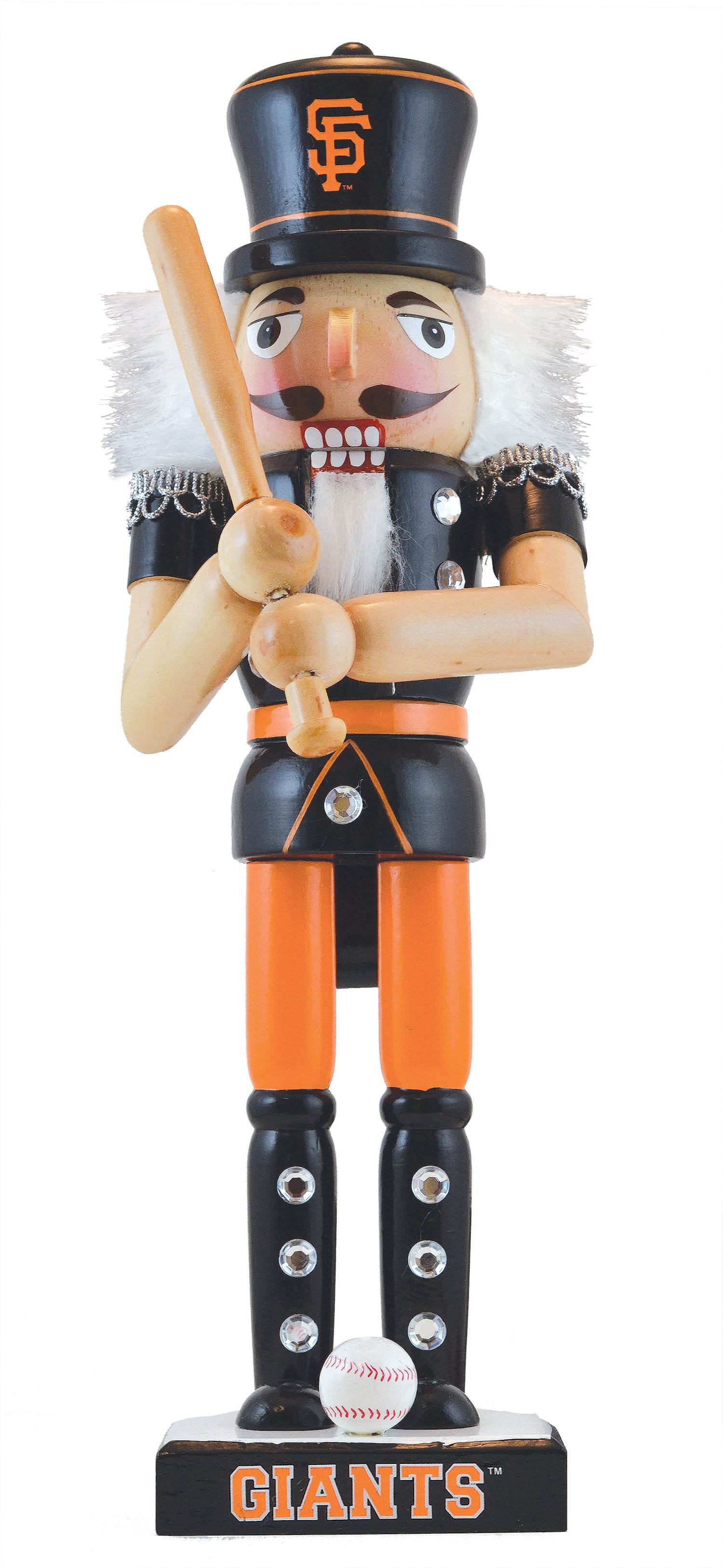 San Francisco Giants Solid Wood Nutcracker Handcrafted - ToylandEU