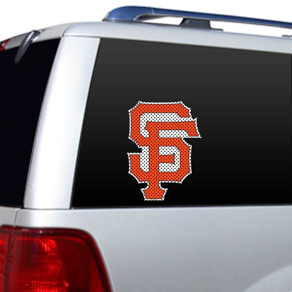 San Francisco Giants Window Film Die Cut 12 Inch Vinyl - ToylandEU