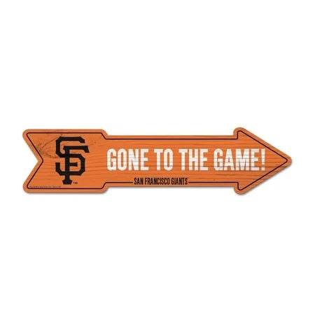 San Francisco Giants Wood Arrow Sign 6X24 Outdoor Decor - ToylandEU
