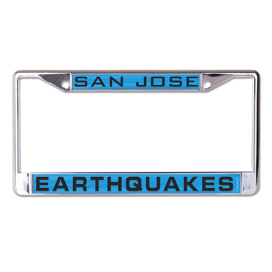 San Jose Earthquakes License Plate Frame Inlaid Order - ToylandEU