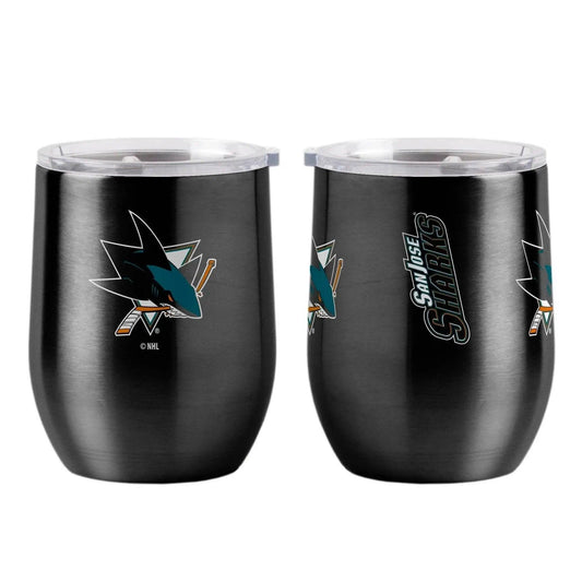  San Jose Sharks 16oz Travel Tumbler Ultra Curved Special -  ToylandEU™