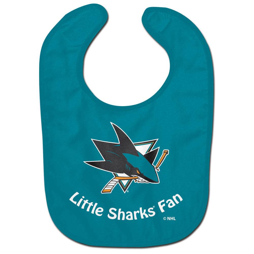 San Jose Sharks Baby Bib All Pro Style Sports Fan Gift - ToylandEU