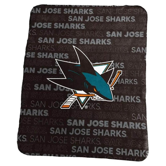  San Jose Sharks Blanket 50x60 Fleece Classic Throw -  ToylandEU™