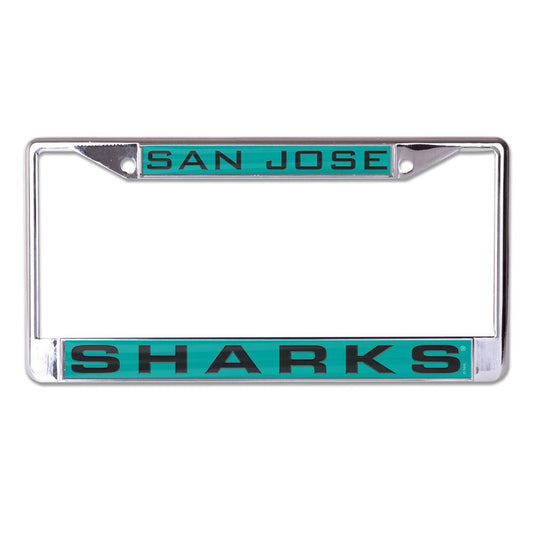 San Jose Sharks Inlaid License Plate Frame Special Order - ToylandEU