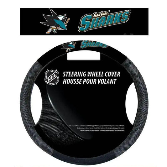  San Jose Sharks Mesh Style Steering Wheel Cover Accessory -  ToylandEU™
