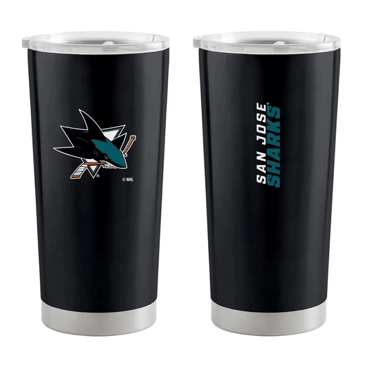  San Jose Sharks Travel Tumbler 20oz Stainless Steel -  ToylandEU™