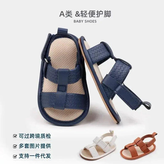  Baby Summer Sandals For First Walkers Anti Slip PU -  ToylandEU™