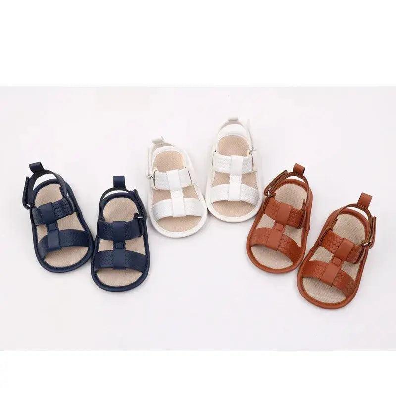  Baby Summer Sandals For First Walkers Anti Slip PU -  ToylandEU™