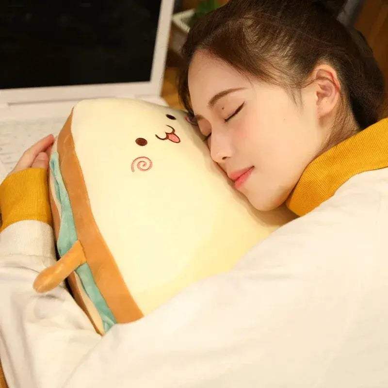 Sandwich Plush Toy Sleep Pillow Cushion For Cozy Beds - ToylandEU
