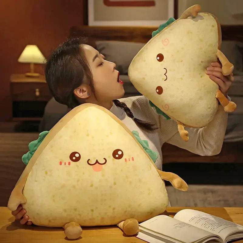 Sandwich Plush Toy Sleep Pillow Cushion For Cozy Beds - ToylandEU