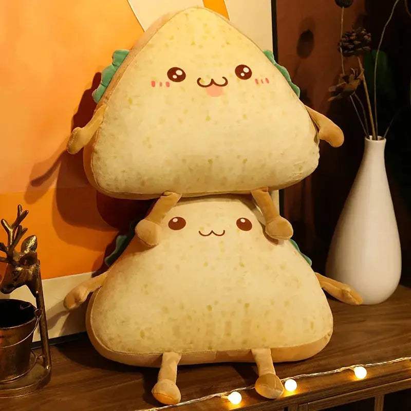 Sandwich Plush Toy Sleep Pillow Cushion For Cozy Beds - ToylandEU