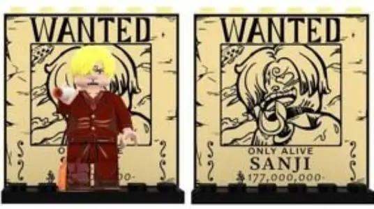 Sanji Lego Compatible Building Block Figure Durable ABS Plastic - ToylandEU