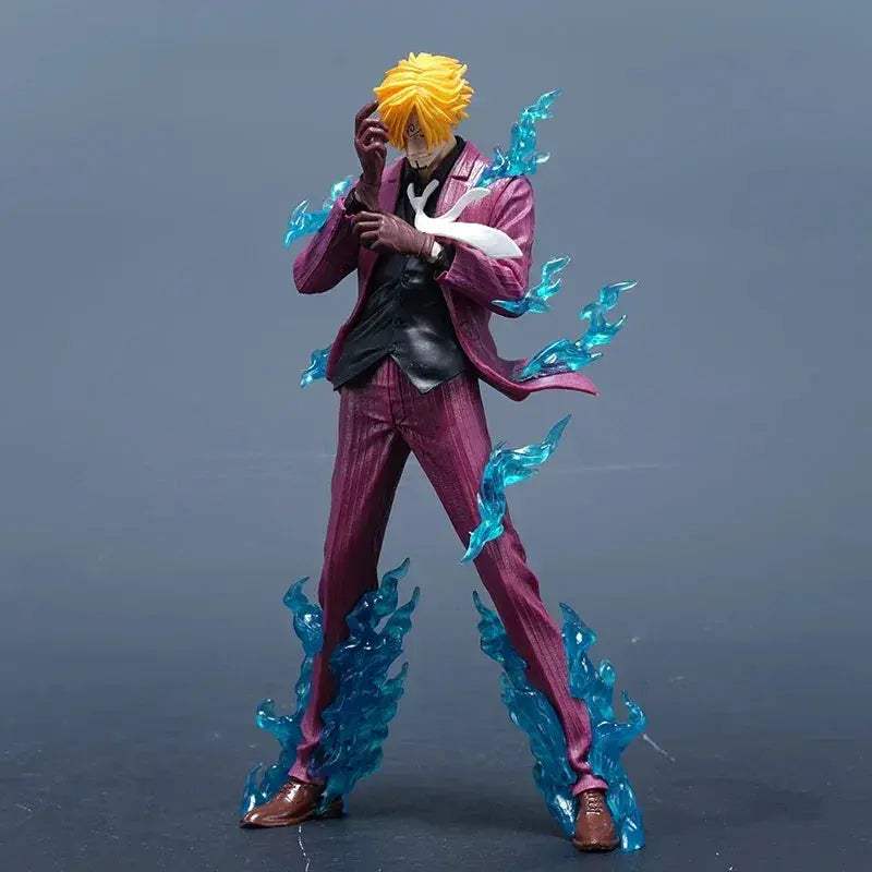 Sanji Vinsmoke Anime Figurine, One Piece Action Figure PVC Statue 24 CM - ToylandEU