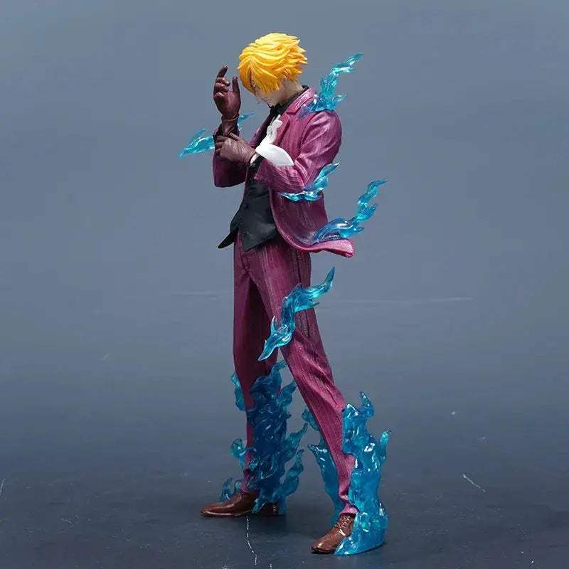 Sanji Vinsmoke Anime Figurine, One Piece Action Figure PVC Statue 24 CM - ToylandEU