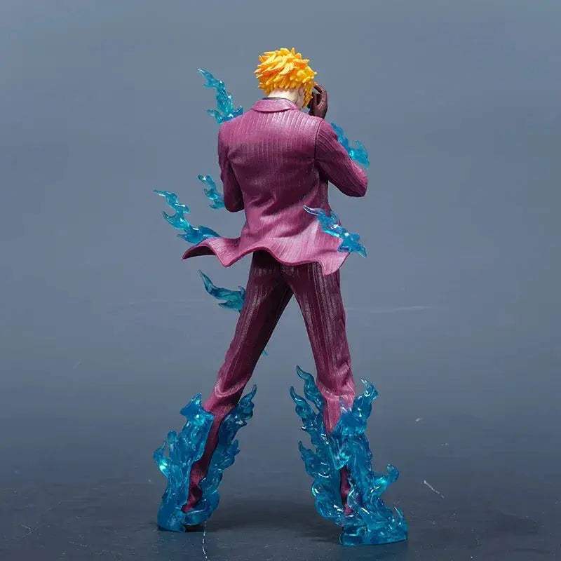 Sanji Vinsmoke Anime Figurine, One Piece Action Figure PVC Statue 24 CM - ToylandEU