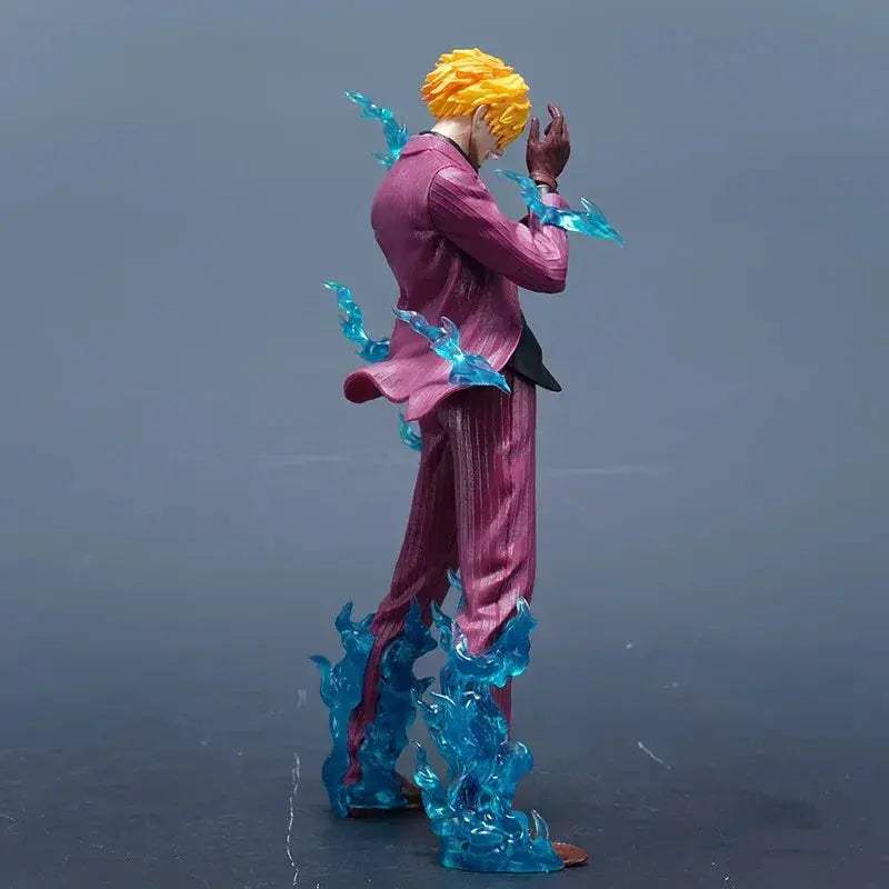 Sanji Vinsmoke Anime Figurine, One Piece Action Figure PVC Statue 24 CM - ToylandEU