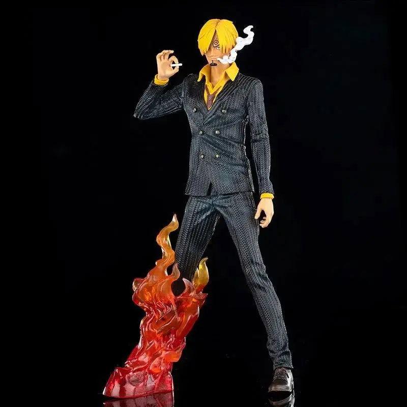  Sanji Vinsmoke One Piece Figure Diable Jambe Fiery PVC 